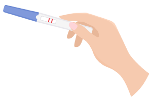Pregnancy test positive